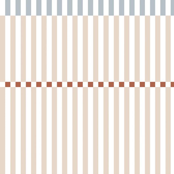 Tapeta do pokoju dla dziecka Stripes nostalgia beige blue