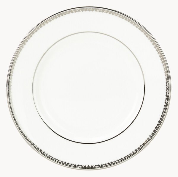 Talerz deserowy z porcelany kostnej Vera Wang Lace