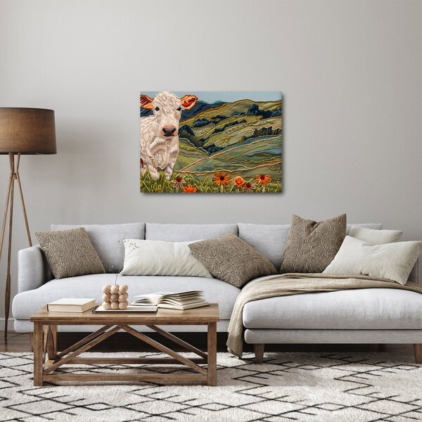 Obraz - Imitacja dzianego motywu (70x50 cm)
