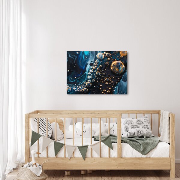 Obraz - Krople atramentu (70x50 cm)