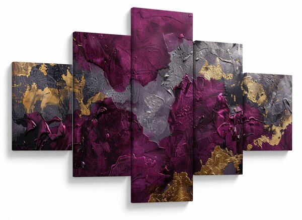 Obraz - Teksturowanie abstrakcji (125x70 cm)