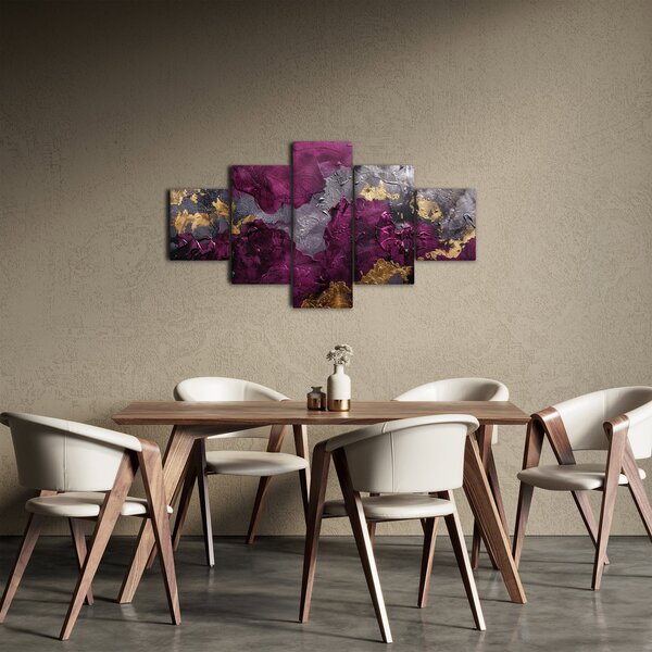 Obraz - Teksturowanie abstrakcji (125x70 cm)