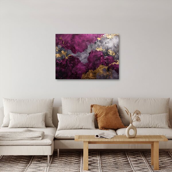 Obraz - Teksturowanie abstrakcji (70x50 cm)