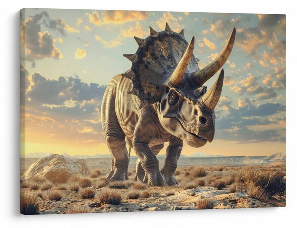 Obraz - Triceratops (70x50 cm)