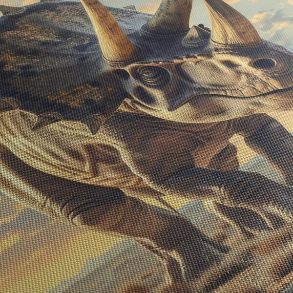 Obraz - Triceratops (170x50 cm)