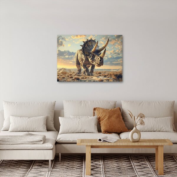 Obraz - Triceratops (70x50 cm)