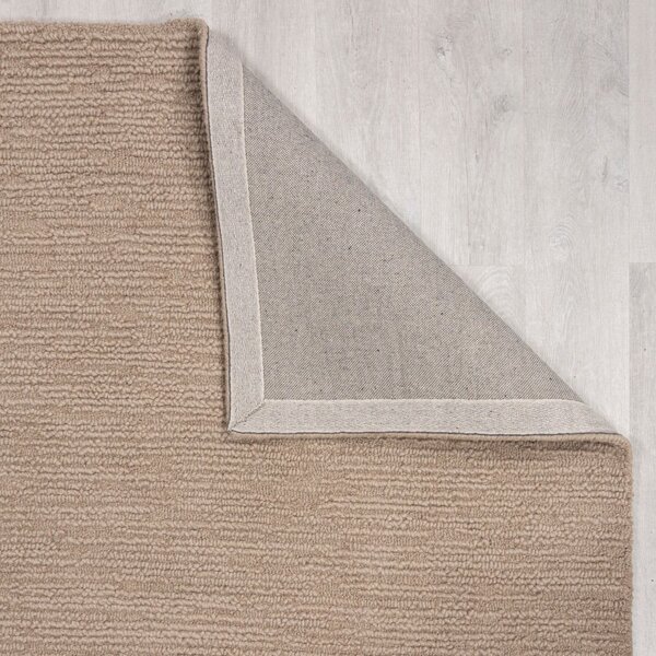 Beżowy wełniany dywan tkany ręcznie 160x230 cm Harris Boucle – Flair Rugs