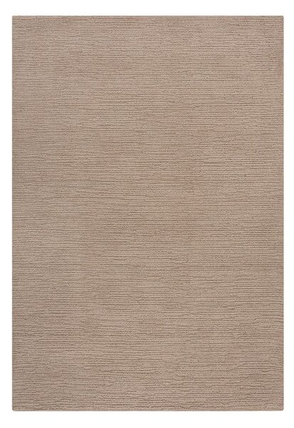 Beżowy wełniany dywan tkany ręcznie 160x230 cm Harris Boucle – Flair Rugs