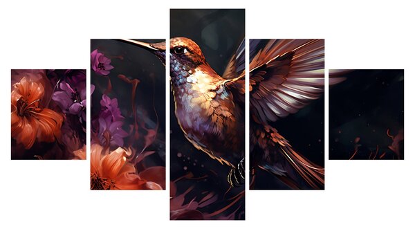 Obraz - Koliber (125x70 cm)