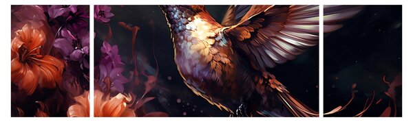 Obraz - Koliber (170x50 cm)