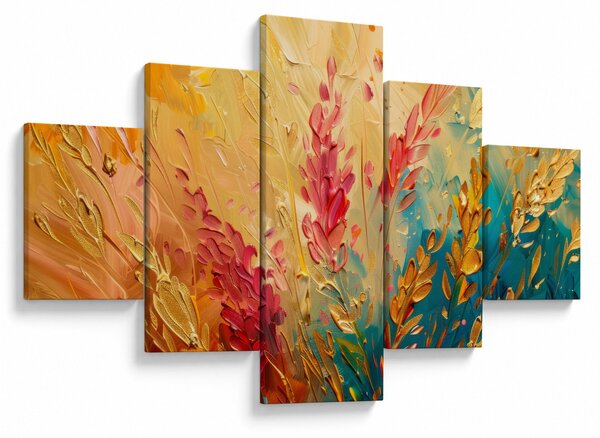 Obraz - Malowanie pola (125x70 cm)