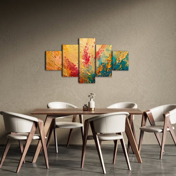 Obraz - Malowanie pola (125x70 cm)