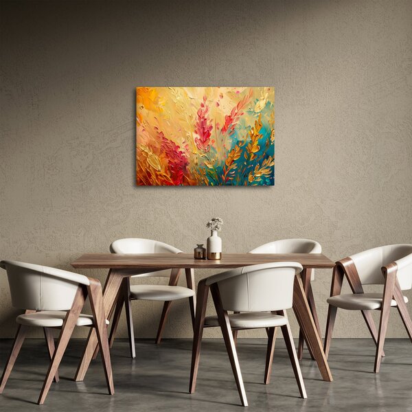 Obraz - Malowanie pola (70x50 cm)