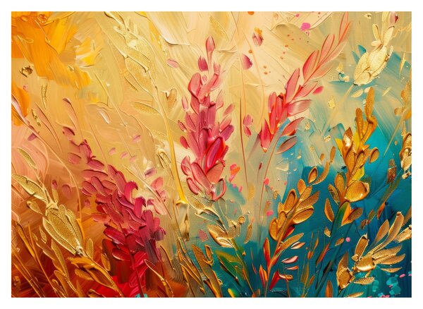 Obraz - Malowanie pola (70x50 cm)