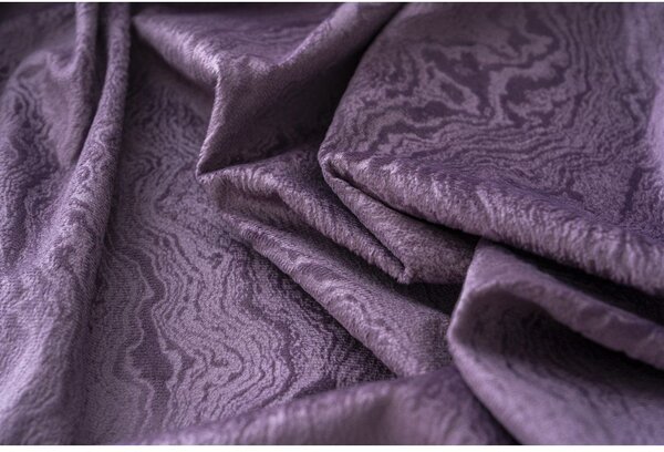 Zasłona zaciemniająca DUNES VELVET 140x250 cm, fioletowy Zawieszanie: Metalowe pierścienie