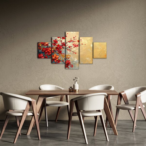 Obraz - Kwitnące drzewo (125x70 cm)