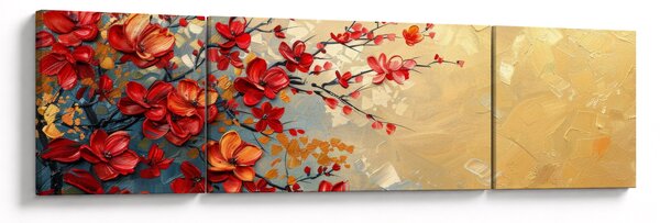 Obraz - Kwitnące drzewo (170x50 cm)