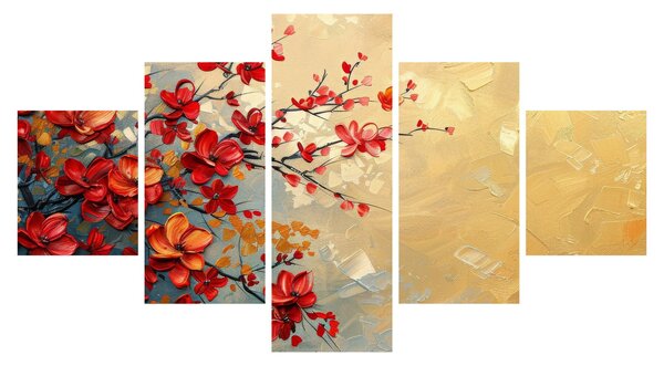 Obraz - Kwitnące drzewo (125x70 cm)