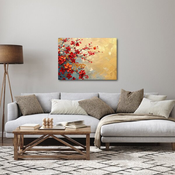 Obraz - Kwitnące drzewo (70x50 cm)