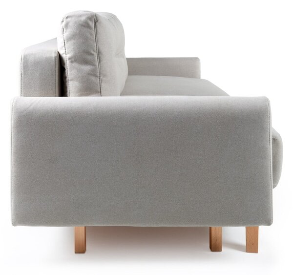 Jasnoszara sofa rozkładana Bonami Selection Pop