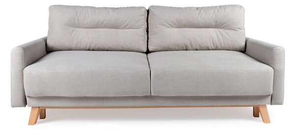 Jasnoszara sofa rozkładana Bonami Selection Pop