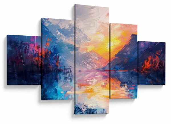 Obraz - Malarstwo krajobrazowe (125x70 cm)