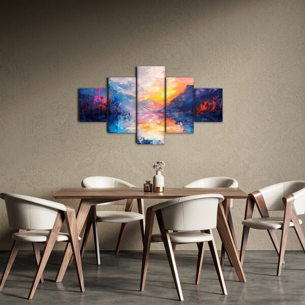 Obraz - Malarstwo krajobrazowe (125x70 cm)