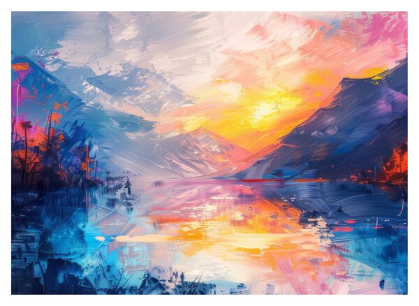 Obraz - Malarstwo krajobrazowe (70x50 cm)