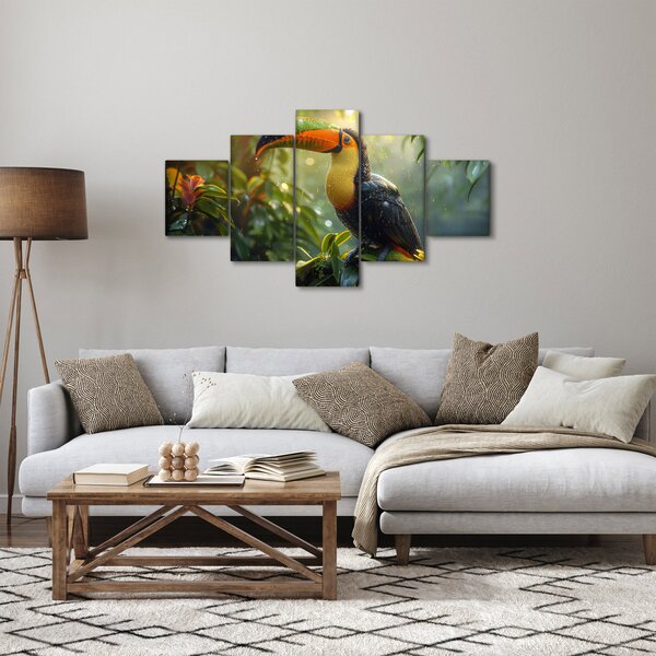 Obraz - Tukan (125x70 cm)
