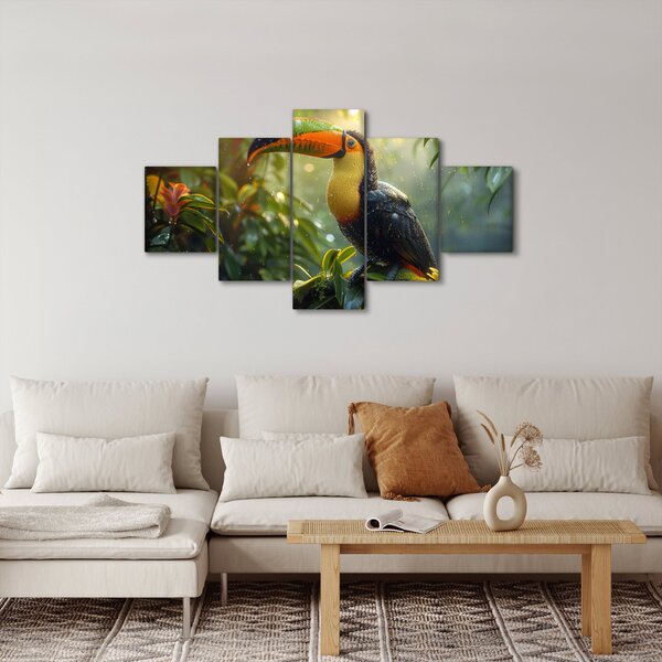 Obraz - Tukan (125x70 cm)