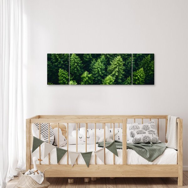 Obraz - Las (170x50 cm)