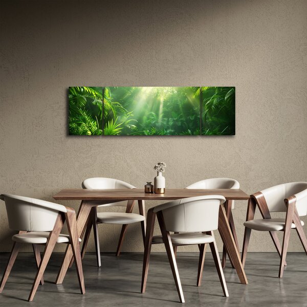Obraz - Las deszczowy (170x50 cm)