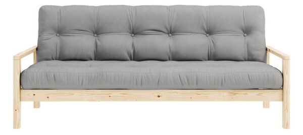 Szara rozkładana sofa 205 cm Knob – Karup Design