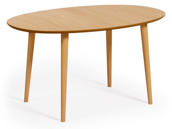 Rozkładany stół w dekorze dębu 90x140 cm Oqui – Kave Home