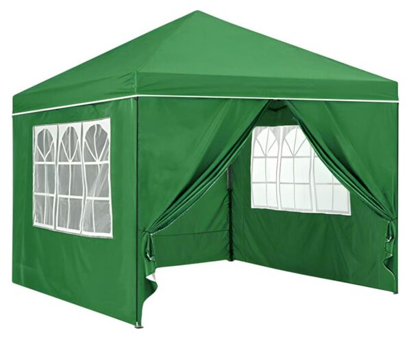 MultiGarden PAW-3X3-A-4W, pawilon ogrodowy rozkadany, 3 x 3 m, 4 ciany boczne, kolor zielony