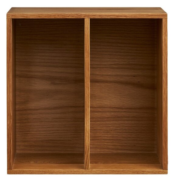 Wielopoziomowa półka z litego drewna dębowego w naturalnym kolorze 18 cm Townsville – House Nordic