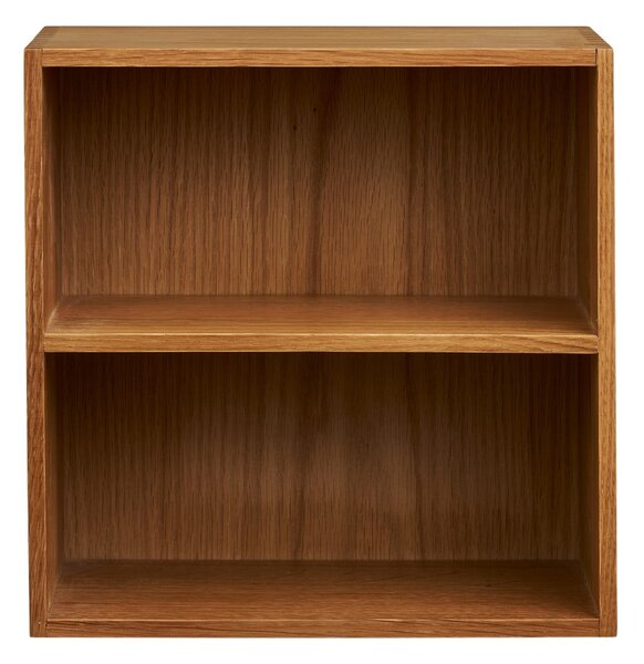 Wielopoziomowa półka z litego drewna dębowego w naturalnym kolorze 18 cm Townsville – House Nordic
