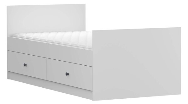 MebleMWM Łóżko OLAF 90x200 | Białe
