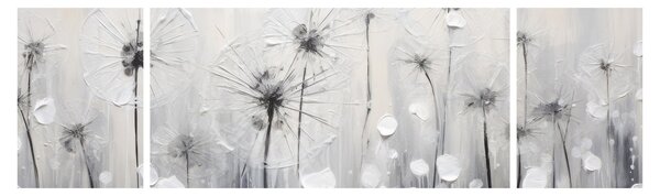 Obraz - Mlecze, malarstwo (170x50 cm)