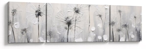Obraz - Mlecze, malarstwo (170x50 cm)