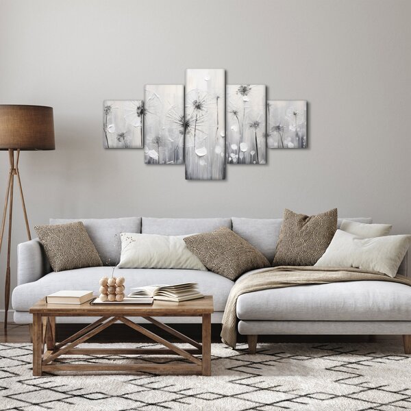 Obraz - Mlecze, malarstwo (125x70 cm)