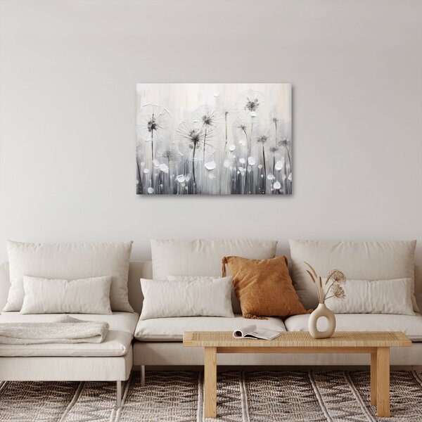 Obraz - Mlecze, malarstwo (70x50 cm)