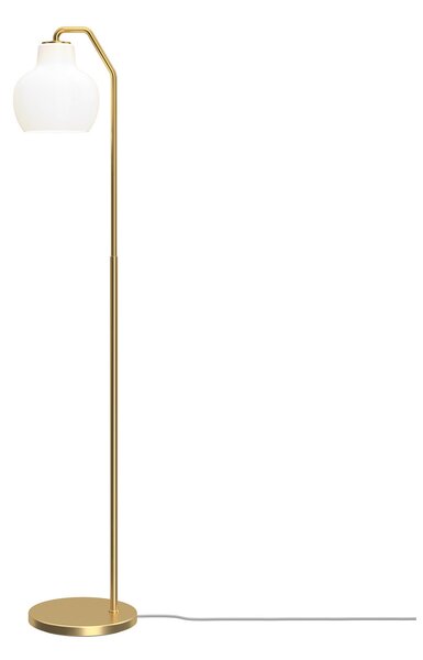 Lampa Podłogowa Louis Poulsen, VL Ring Crown, złoty | mosiężny, salon, mosiądz, nowoczesny