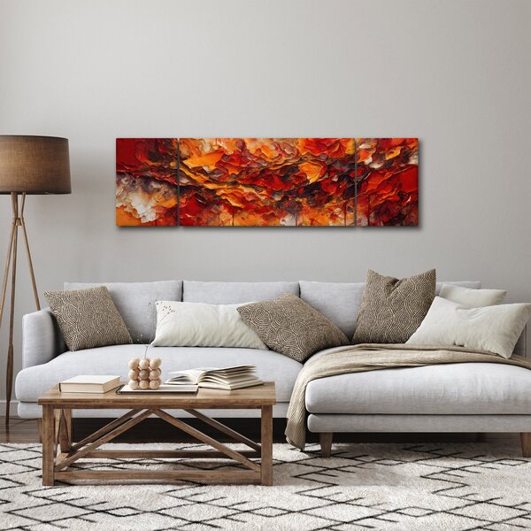 Obraz - Abstrakcja (170x50 cm)