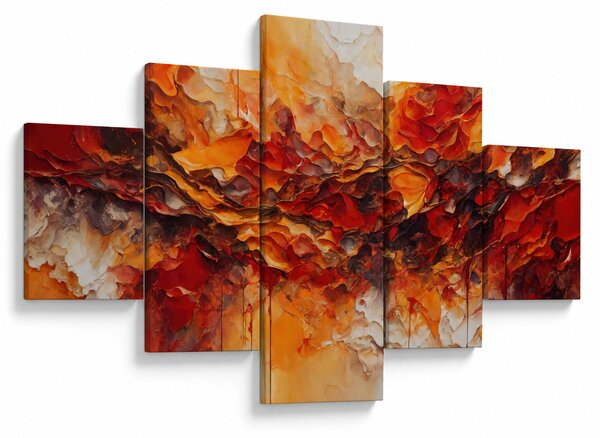 Obraz - Abstrakcja (125x70 cm)