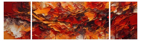 Obraz - Abstrakcja (170x50 cm)