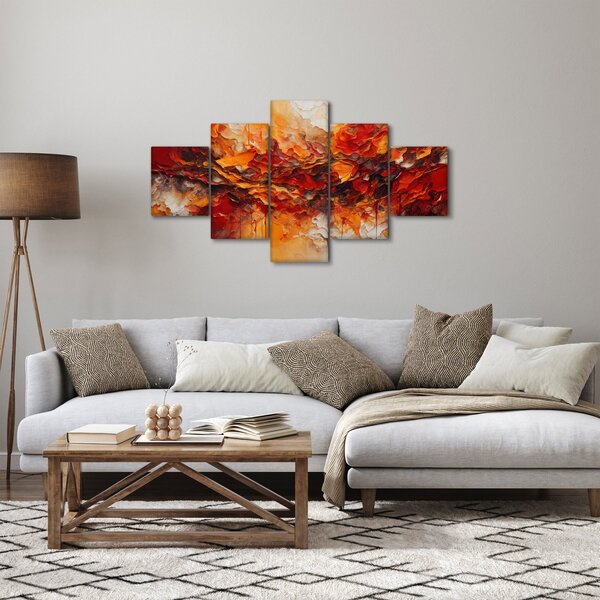 Obraz - Abstrakcja (125x70 cm)