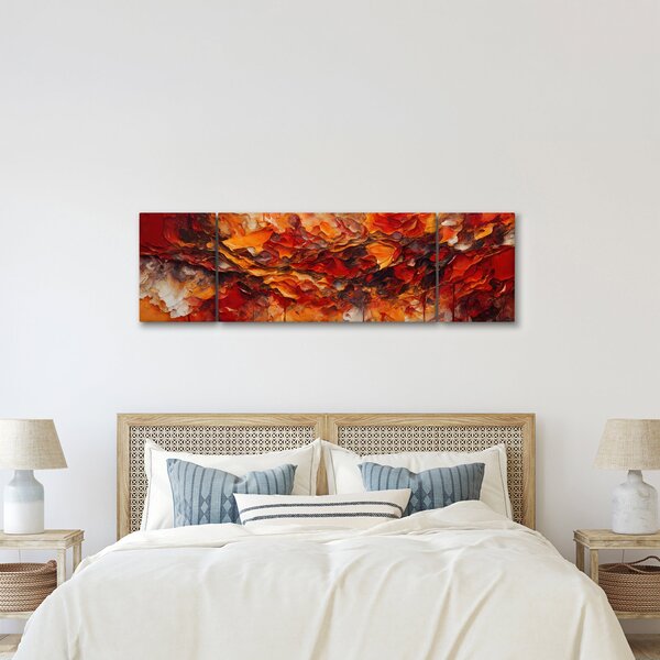 Obraz - Abstrakcja (170x50 cm)