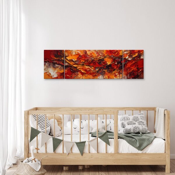 Obraz - Abstrakcja (170x50 cm)