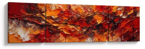 Obraz - Abstrakcja (170x50 cm)